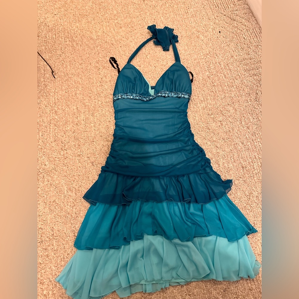 Vintage city triangles dress